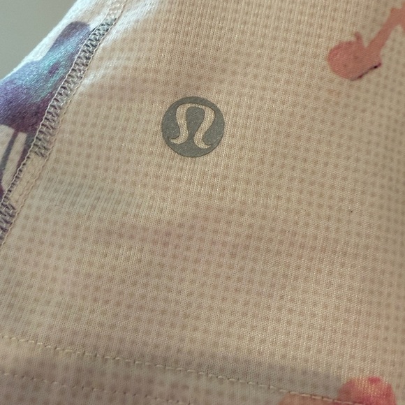 Lululemon White floral Tank Top 6 - Picture 2 of 5